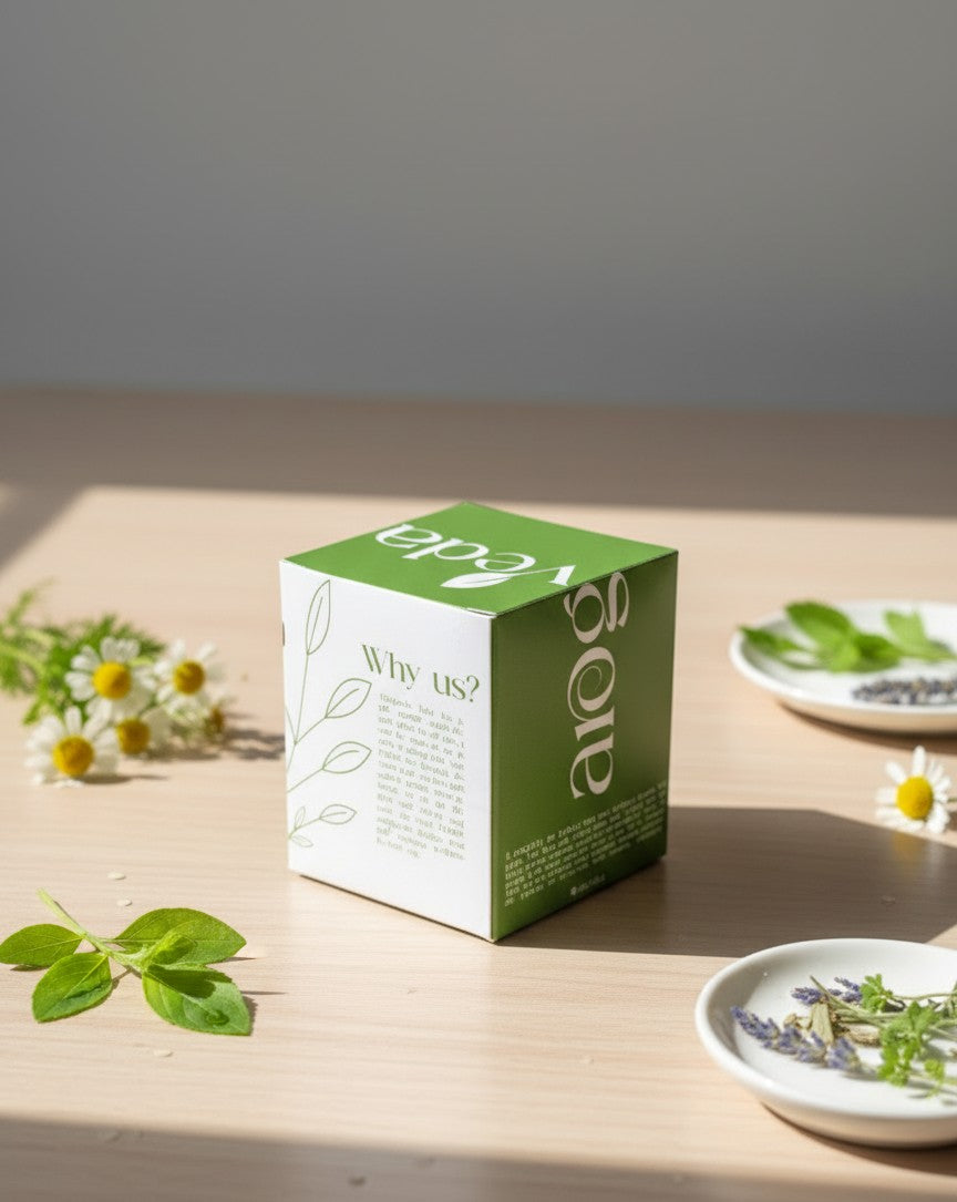 Arogveda's 100% Tulsi Tea | All Natural, Sugar Free